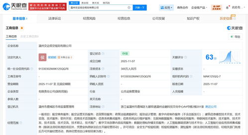 溫州市交通運(yùn)輸集團(tuán)牽頭成立低空規(guī)劃公司，注冊(cè)資本300萬(wàn)推動(dòng)咨詢策劃服務(wù)